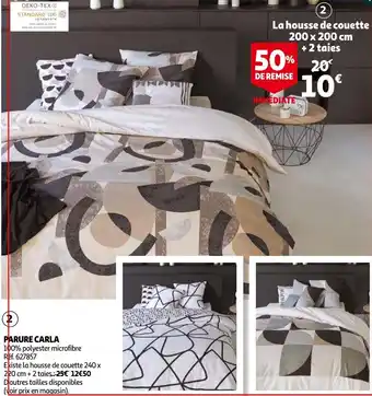 Auchan Parure carla offre