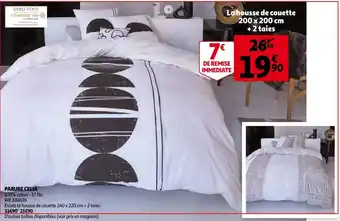 Auchan Parure celia offre