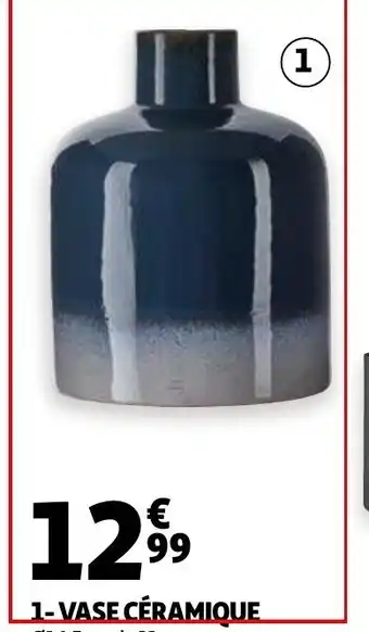 Auchan Vase céramique offre