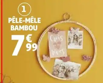 Auchan Pêle-Mêle Bambou offre