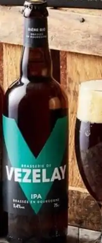 Maximarché BRASSERIE VEZELAY Biere bio offre