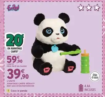 Intermarché Express FURREAL Coco le panda offre