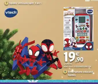 Intermarché Express VTECH Smartphone éducatif Spidey offre