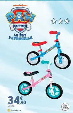 Intermarché Express NICKELODEON PAW PATROL Draisienne offre