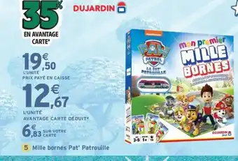Intermarché Express DUJARDIN Mille bornes Pat' Patrouille offre