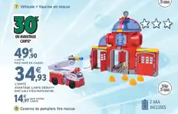 Intermarché Express Caserne de pompiers fire rescue offre
