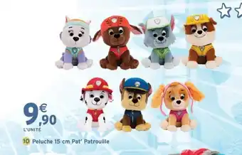 Intermarché Express Peluche 15 cm Pat' Patrouille offre
