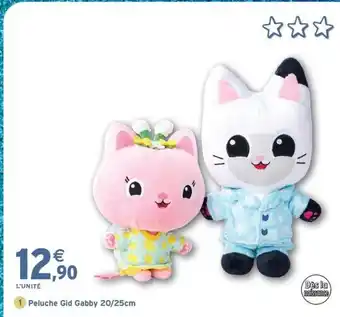 Intermarché Express Peluche Gid Gabby offre
