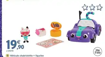 Intermarché Express Véhicule chabriolette + figurine offre