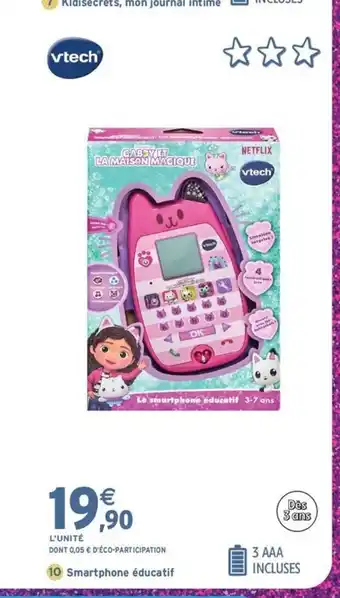 Intermarché Express VTECH Smartphone éducatif offre