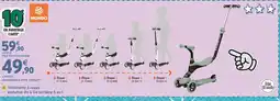 Intermarché Express MONDO Trottinette 3 roues évolutive On & Go Scribble 5 en 1 offre