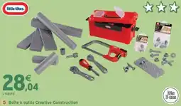 Intermarché Express LITTLE TIKES Boîte à outils Creative Construction offre