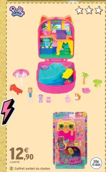 Intermarché Express POLLY POCKET Coffret sorbet du chaton offre