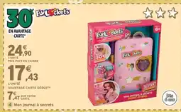 Intermarché Express FUN LOCKETS Mon journal à secrets offre
