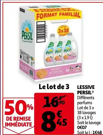 Auchan Lessive Persil offre