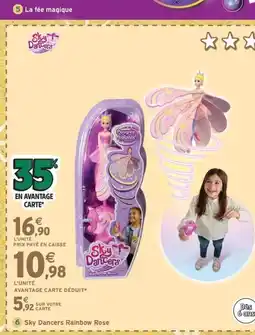 Intermarché Express Sky Dancers Rainbow Rose offre