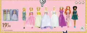 Intermarché Express Set de 8 poupées offre