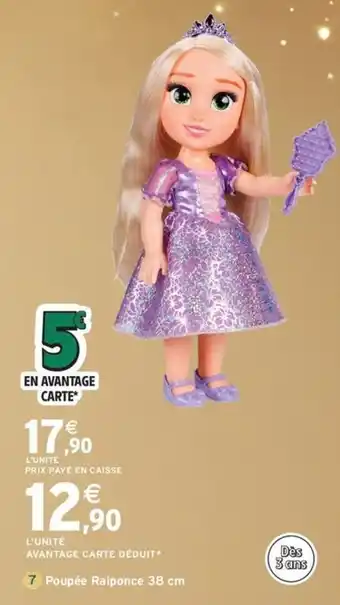 Intermarché Express Poupée Raiponce offre