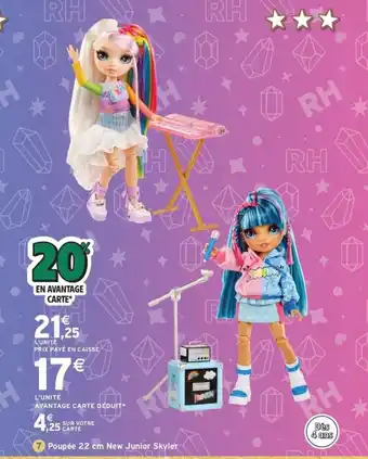 Intermarché Express Poupée New Junior Skyler offre