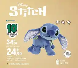 Intermarché Express DISNEY STITCH marche avec moi offre