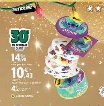 Intermarché Express STITCH Dobble offre