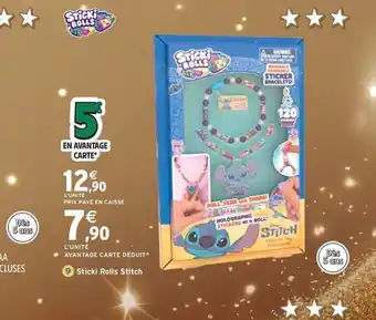 Intermarché Express STICKI ROLLS Stitch offre