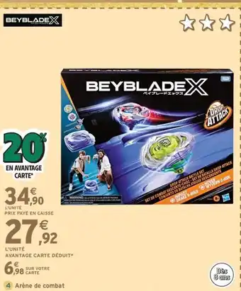 Intermarché Express BEYBLADEX Arène de combat offre