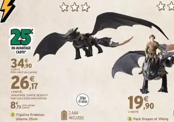 Intermarché Express Figurine Krokmou plasma offre