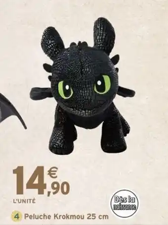 Intermarché Express Peluche Krokmou offre