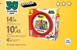 Intermarché Express Dobble Super Mario offre