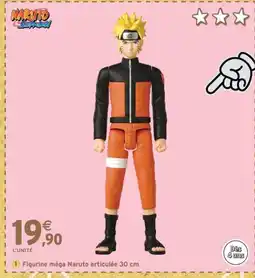 Intermarché Express NARUTO SHIPPUDEN Figurine méga Naruto articulée offre