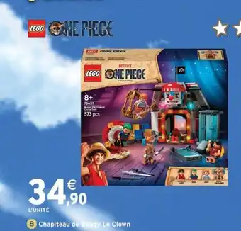 Intermarché Express LEGO ONE PIECE Chapiteau de Baggy Le Clown offre