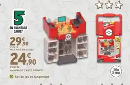 Intermarché Express Set de jeu et rangement offre