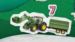 Intermarché Express Tracteur John Deere 7R350 avec fourche offre