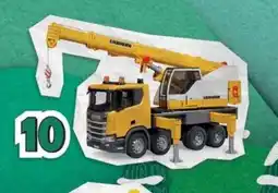 Intermarché Express Camion Scania super 560R avec grue Liebherr offre