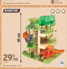 Intermarché Express TEAMSTERL Garage géant T-rex offre