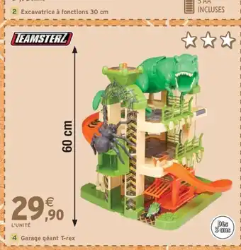 Intermarché Express TEAMSTERL Garage géant T-rex offre