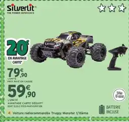 Intermarché Express SILVERLIT THE POWER EXPERIENCE Voiture radiocommandée Truggy Monster 1/16ème offre