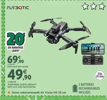 Intermarché Express Drone radiocommandé Air Vision HD offre