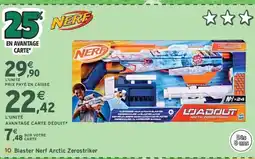 Intermarché Express NERF Blaster Nerf Arctic Zerostriker offre