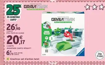 Intermarché Express GRAVITRAX Set d'action twist offre