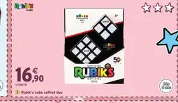 Intermarché Express RUBIKS CUBE coffret duo offre