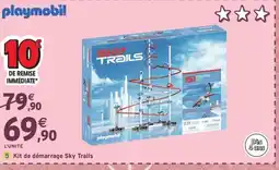 Intermarché Express PLAYMOBIL Kit de démarrage Sky Trails offre