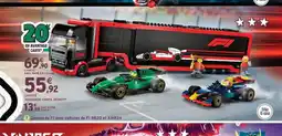 Intermarché Express Camion de F1 avec voitures de F1 RB20 et AMR24 offre
