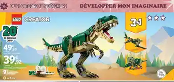 Intermarché Express LEGO CREATOR Le T-rex offre