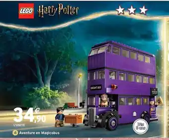 Intermarché Express LEGO HARRY POTTER Aventure en Magicobus offre