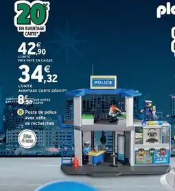 Intermarché Express Poste de police avec salle de recherches offre