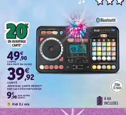 Intermarché Express Kidi DJ mix offre