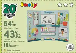 Intermarché Express SMOBY Salle de classe offre