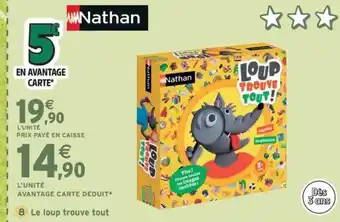 Intermarché Express NATHAN Le loup trouve tout offre
